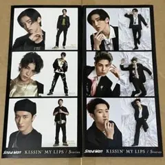 SnowMan「KISSIN' MY LIPS/Stories」データカード