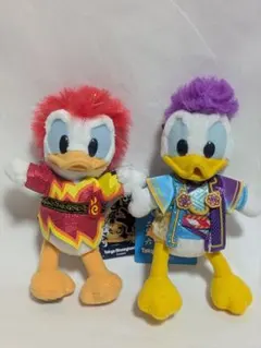 ディズニーランド　ドナルド　夏祭り　2013 2016　ぬいぐるみバッジ
