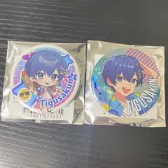 ちぐさくん 缶バッジ キャラクターグッズ