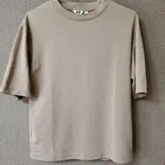 UNIQLO U エアリズムコットンオーバーサイズTシャツ メンズ Lサイズ