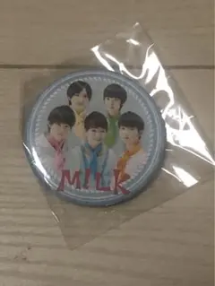 M!LK 初回盤特典缶バッチ 初期メンバー 反抗期アバンチュールCD