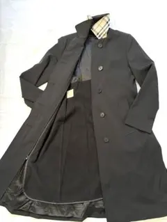 バーバリー ステンカラー　ブラック　ライナー付き　Burberry セレモニーのサムネイル