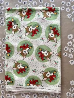 moda Deer Christmas かわいいバンビ柄