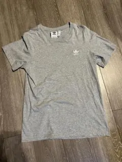adidas originals トレフォイル Tシャツ グレーのサムネイル