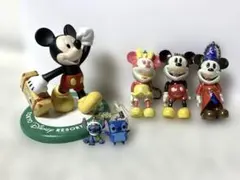 ディズニーリゾート バケーションパッケージ ミッキー フィギュアリン他ストラップ