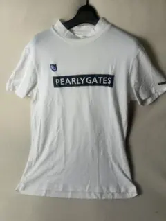 PEARLY GATES モックネックシャツ ホワイト サイズ4 - メルカリ