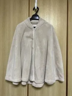 ふわふわナイトケープ　ベージュ