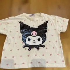 女の子　半袖　クロミ　スパンコール Tシャツ 120cm
