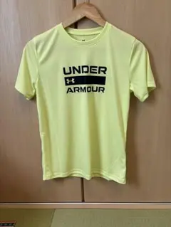 UNDER ARMOUR イエロー Tシャツ YX/1TG/J-EC