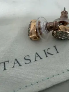TASAKI ピアス ピンクゴールドカラー ストーンのサムネイル