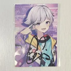 いれいす 初兎 ソロワンマン 直筆サイン 入場特典 WhiteOut