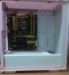 CH510 パステルピンク ATXケース ジャンクマザーボードZ87付き
