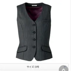 Amatir ベスト　チャコールグレーのピンストライプのサムネイル