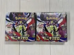 シュリンク付き 2BOX ポケモンカード ムニキスゼロ