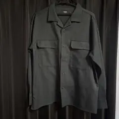 AZUL by MOUSSY ダークグレー Mサイズ 長袖シャツ