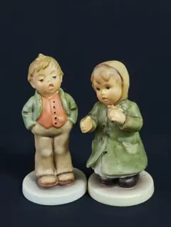 Goebel ゲーベル 陶器 人形 置物 オブジェ まとめ 4体 セット ⭐︎美品⭐︎ フンメル陶器人形 Goebelゲーベル To Market 市場