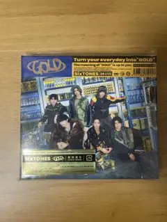SixTONES GOLD CD+DVD 初回盤B アルバム