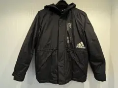 【美品】adidas ナイロンジャケット M ブラック　黒