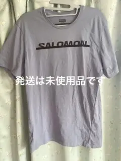 サロモン SALOMON ライトパープル Tシャツ S