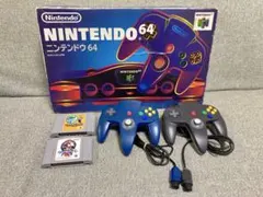 Nintendo64セット 本体、コントローラ3個、マリオテニス、マリオカート付