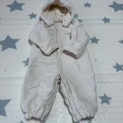 フード付きロンパース 50〜70cm