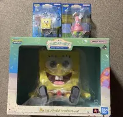 一番くじ スポンジボブ Ａ ソフビ ライト Ｃ ボブ D