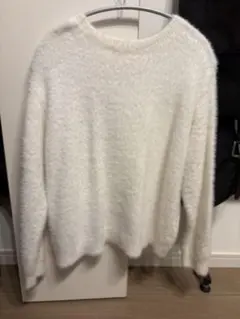 【年末SALE】ホワイトニット