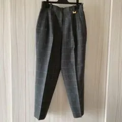 Christian Dior ディオール パンツ チェック グリーン系 Lのサムネイル