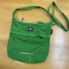 【美品】DANTON LUXEMBOURG 2.0パッカブルサコッシュ　グリーン