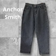 Anchor Smithグレー ハイウエスト デニムパンツ/サイズM