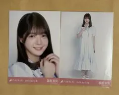 乃木坂46 生写真 パフスリーブAラインワンピ 冨里奈央