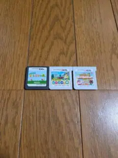 どうぶつの森シリーズ 3DS/DSソフト 3本セット