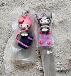 サンリオキャラクターズ 平成ギャルチャーム マイメロ　クロミ