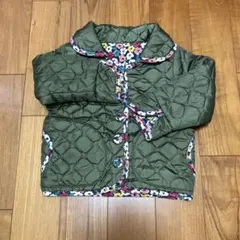 petit mainリバーシブルキルティングジャケット　100