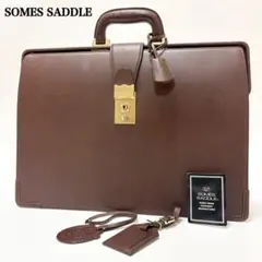 2026年最新】SOMES SADDLE カラー：ブラウン系 メンズ ビジネスバッグ