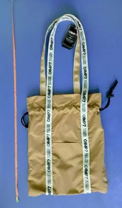 CAMP7 ベージュ トートバッグ