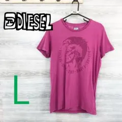 DIESEL●ディーゼル＜デカロゴ Tシャツ＞M1580m