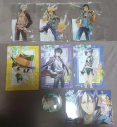 家庭教師ヒットマンREBORN！　アクリルスタンド　缶バッジ　特典ブロマイド