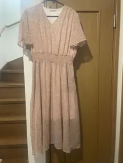 Hina Style 花柄ワンピース ピンク サイズ3L しまむら