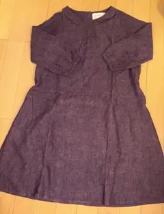 SM2 30th リネン前後着長袖ワンピース