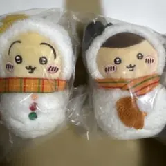 ちいかわ エニマイくじ　E賞マスコット　うさぎ、栗まんじゅう2個セット