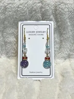 NO.6  クリスマス フック型 ピアス オーナメント