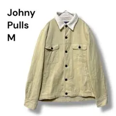ジョニープルス　ジャケット　コーデュロイ　Ｍ　裏ボア　長袖　ライトイエロー