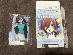 五等分の花嫁 スクエアアクリルスタンド 中野三玖 おまけ付き