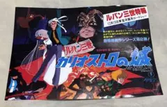 ルパン三世 「 カリオストロの城 デジタルリマスター版 」 ミニポスター 復刻版