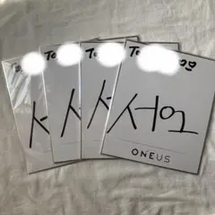 oneus サイン ソホ 色紙 4枚