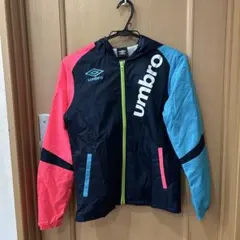 umbro フード付きスポーツジャケット 黒/青/ピンクレディースS