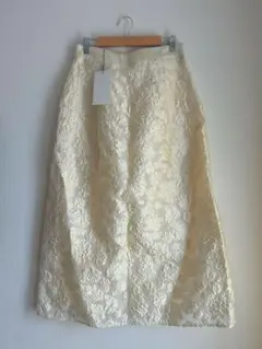 完売品 ZARA ミディ丈レーススカート Mパステルブルー ライトブルー
