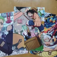 ワンピース　ファイル３つ