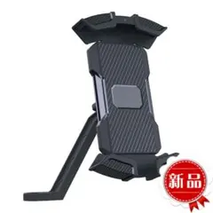 バイク用スマホホルダー　オートバイ　スクーター　スマホスタンド　安定性抜群　新品のサムネイル